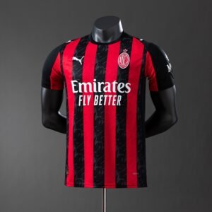 AC Milan 2025 Home Player Version Football Jersey