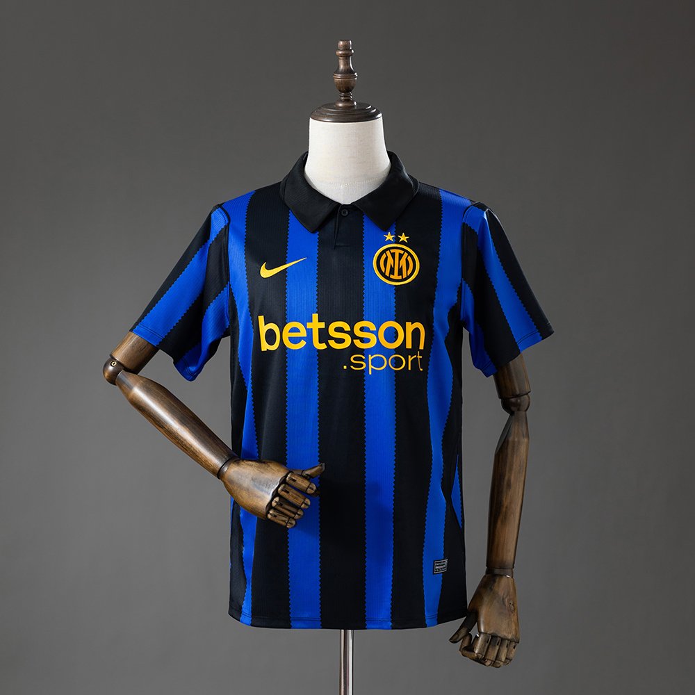 Inter Milan 2025 Home Player Version Football Jersey