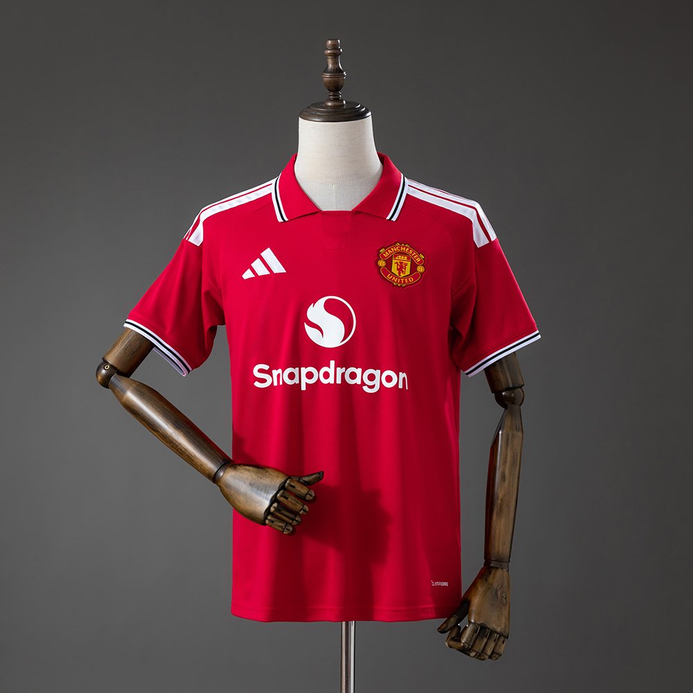 Manchester United 2025 Home Player Version Football Jersey