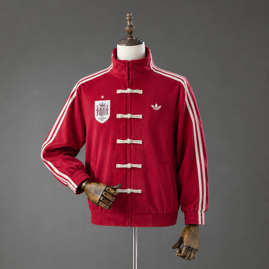 Spain Retro Football Training Jacket